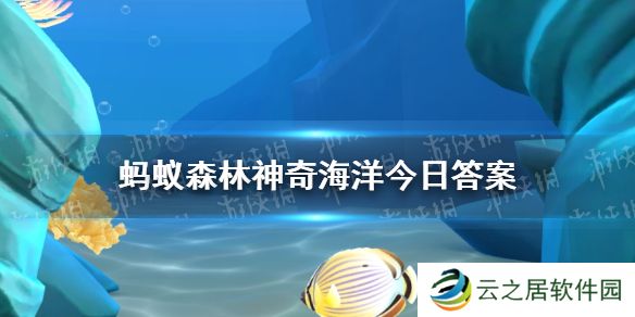 猜一猜奶嘴海葵之所以得名是因为 神奇海洋1月7日答案